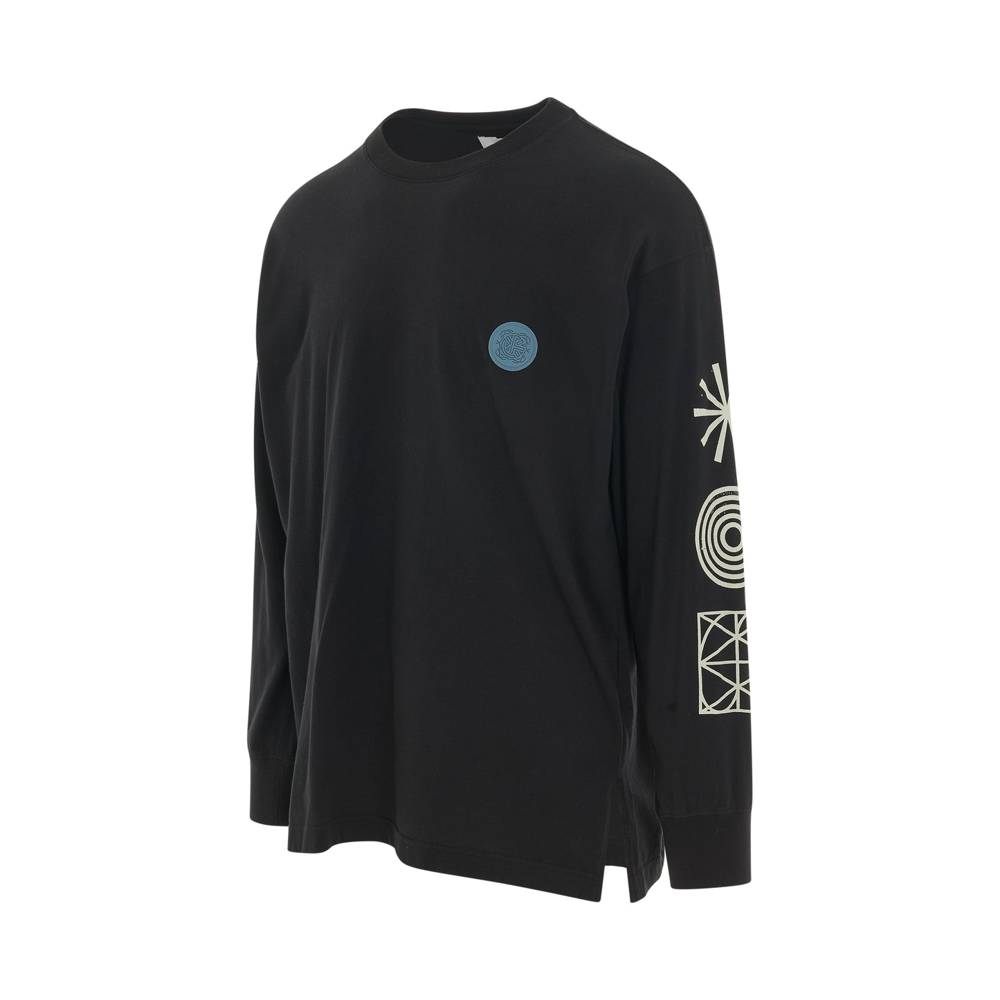 Anarchy Long Sleeve T-Shirt in Black
