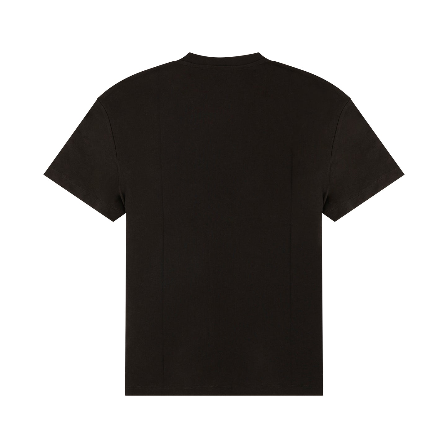 Flocked B Logo T-Shirt in Black