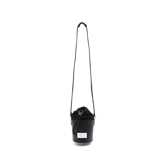 Mini 5AC Bucket Bag in Black