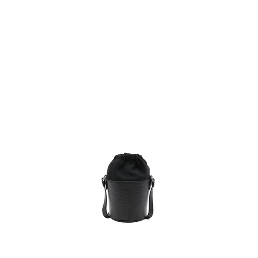 Mini 5AC Bucket Bag in Black