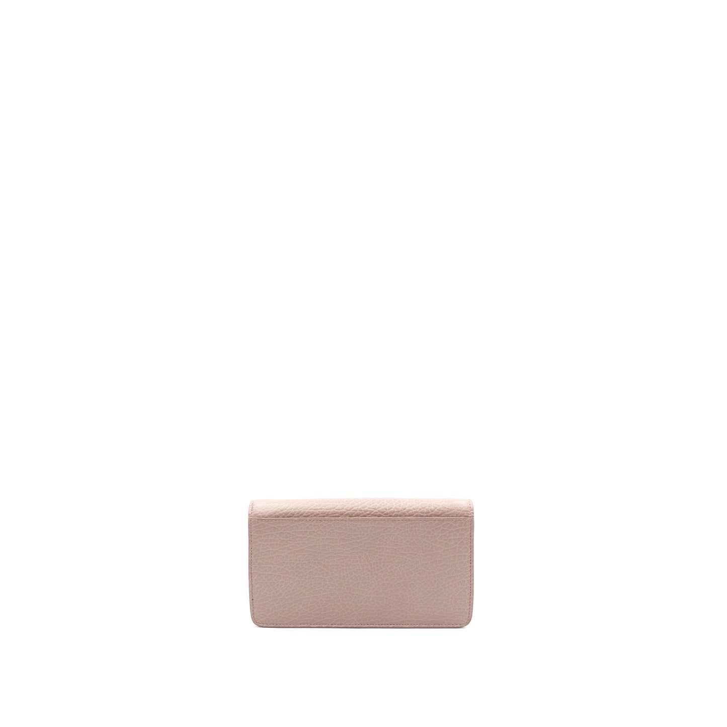 Four Stitch Wallet On Chain Clutch Bag in Mauve