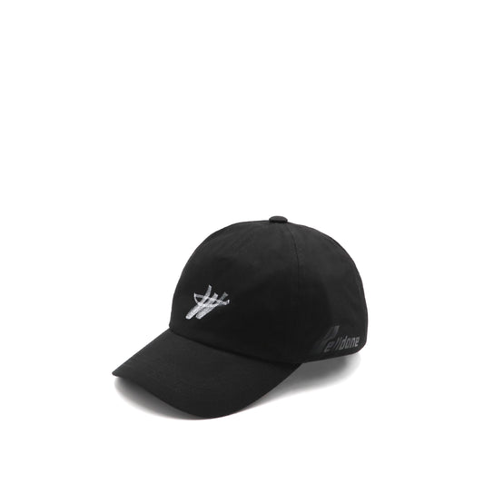 Logo Stamp Cap in Black