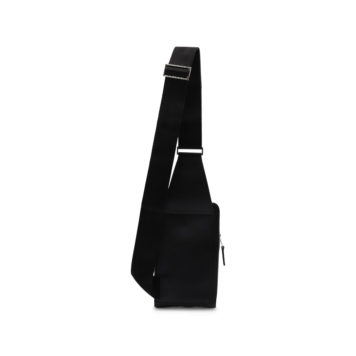 Crossbody Bag in Black/Silver
