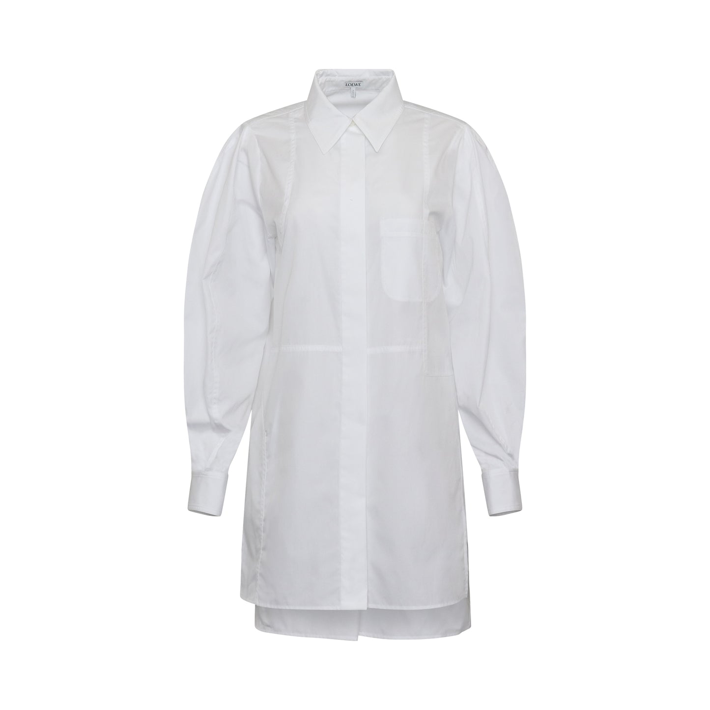 Loewe Patchwork Shirts in White