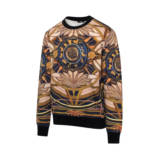 Zodiac Printed Sweatshirt in Multicolor