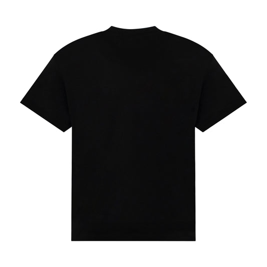 Embroidered Badge Logo T-Shirt in Black