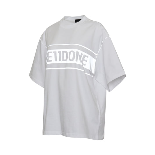 Reflective Logo T-Shirt in White