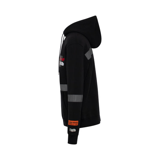 CTNMB Reflective Hoodie in Black