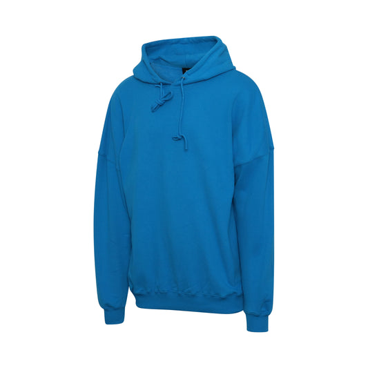 Back Logo Hoodie in Blue