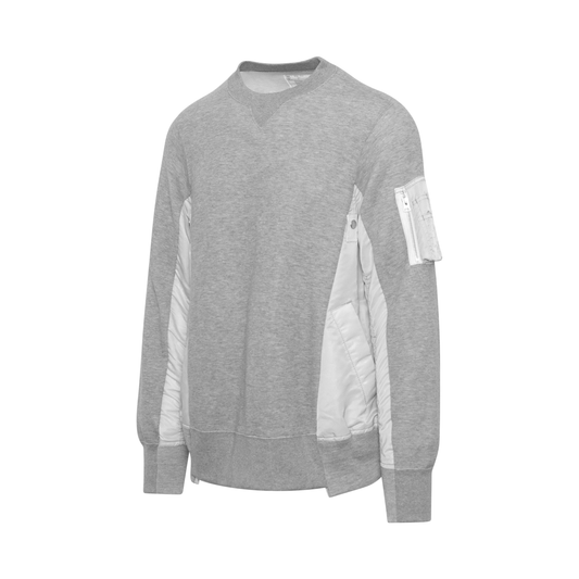 MA-1 Sweatshirt in Grey