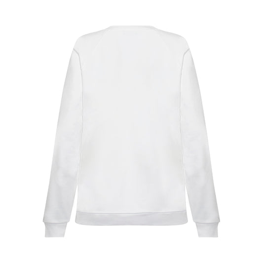 Printed Logo Sweatshirt in White