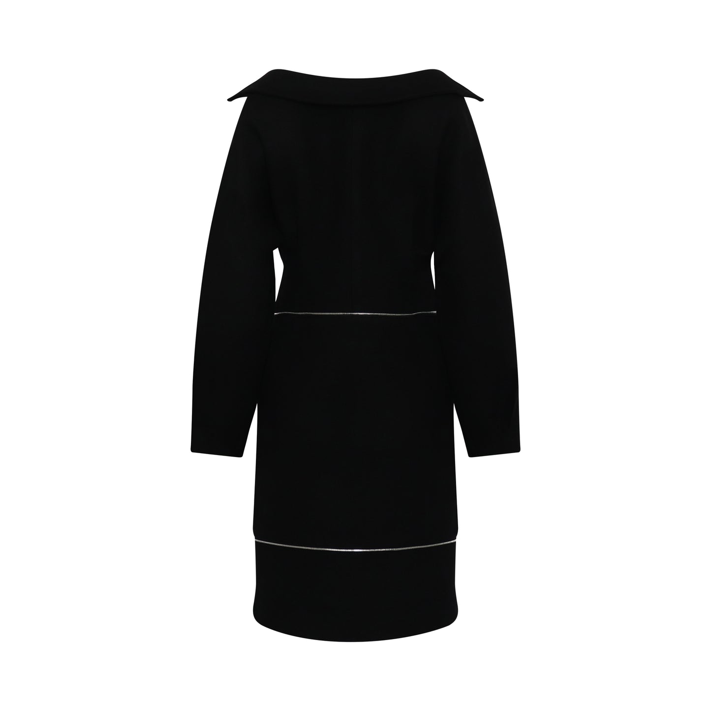 Off-Shoulder Neck Line Dress in Black
