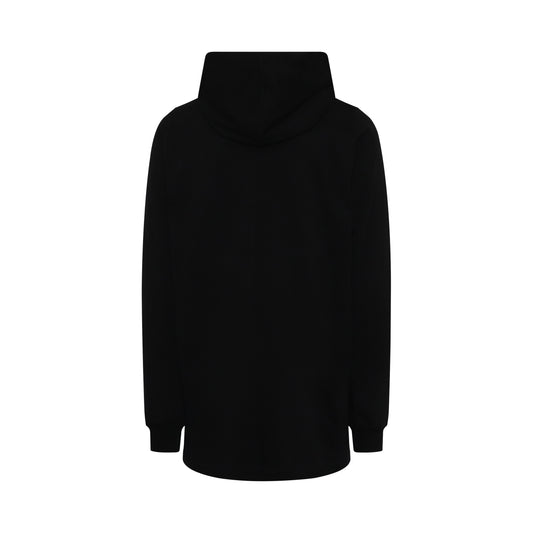 Rick Owens Classic Hoodie in Black BA