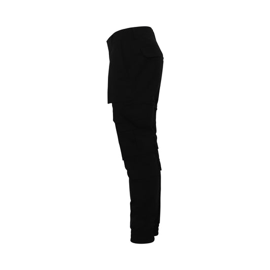 Juunj Multi Cargo Jogger Pants Black