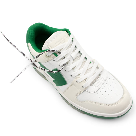 Out Of Office Low Sneaker in White/Green