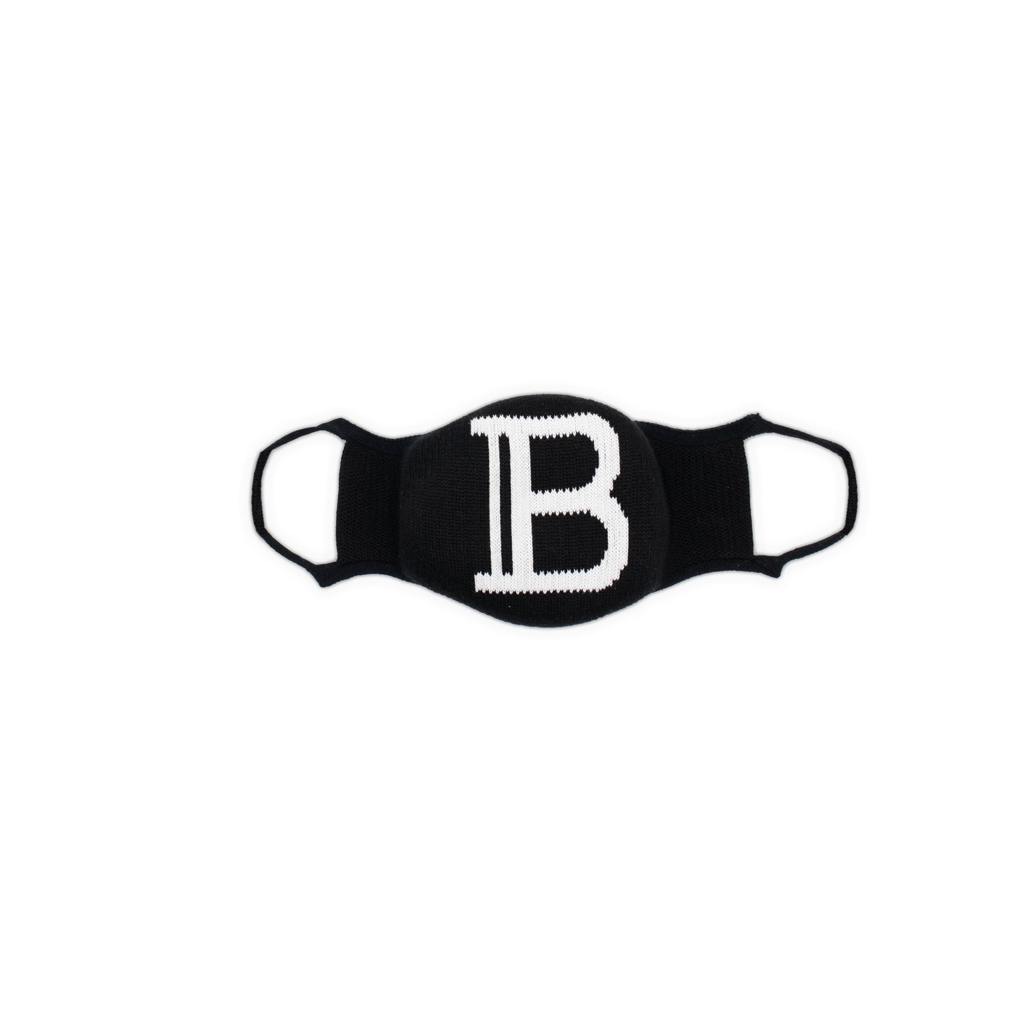 B Logo Mask in Black