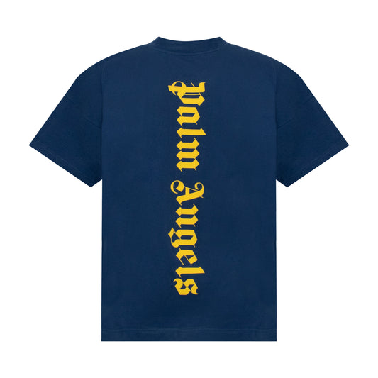 Ns Logo Over T-Shirt in Navy Blue