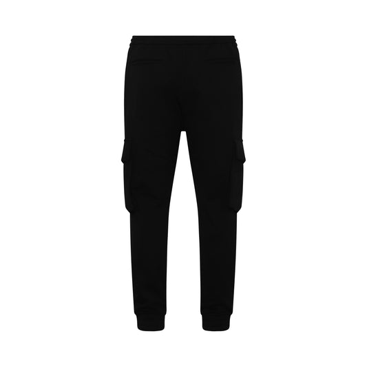 Juunj Classic Cargo Jogger Pant in Black