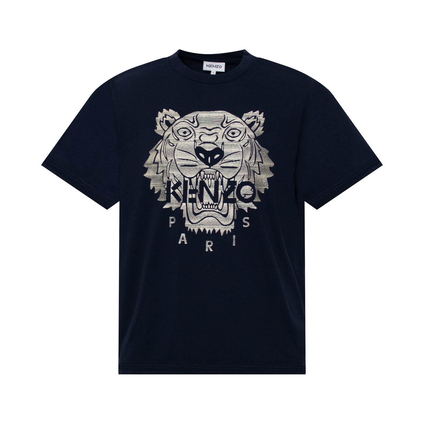 Oversize Classic Tiger T-Shirt in Navy Blue