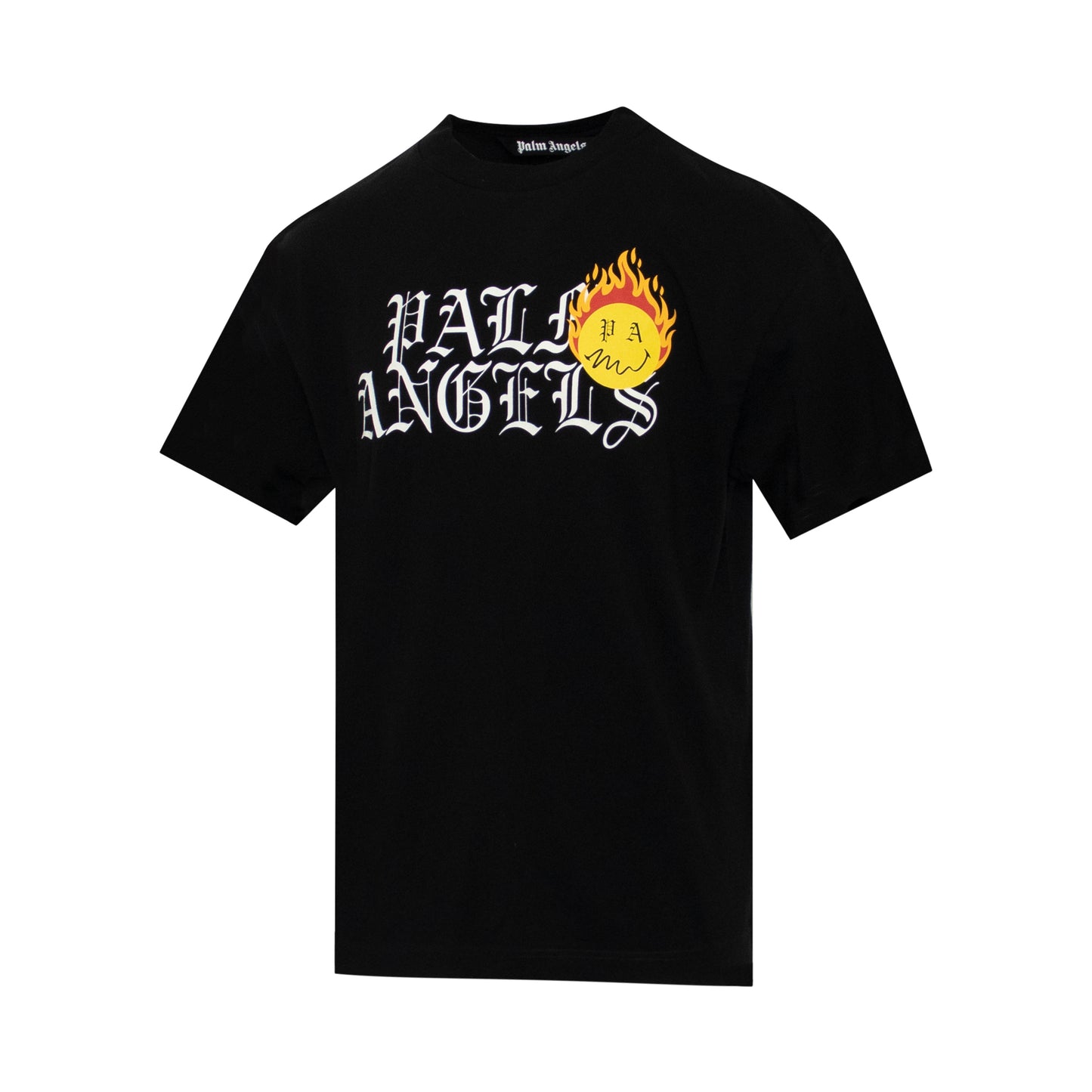 Burning Head Logo T-Shirt in Black