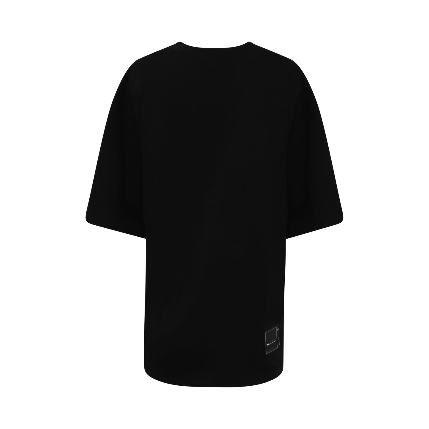 Classic Logo High Neck T-Shirt in Black