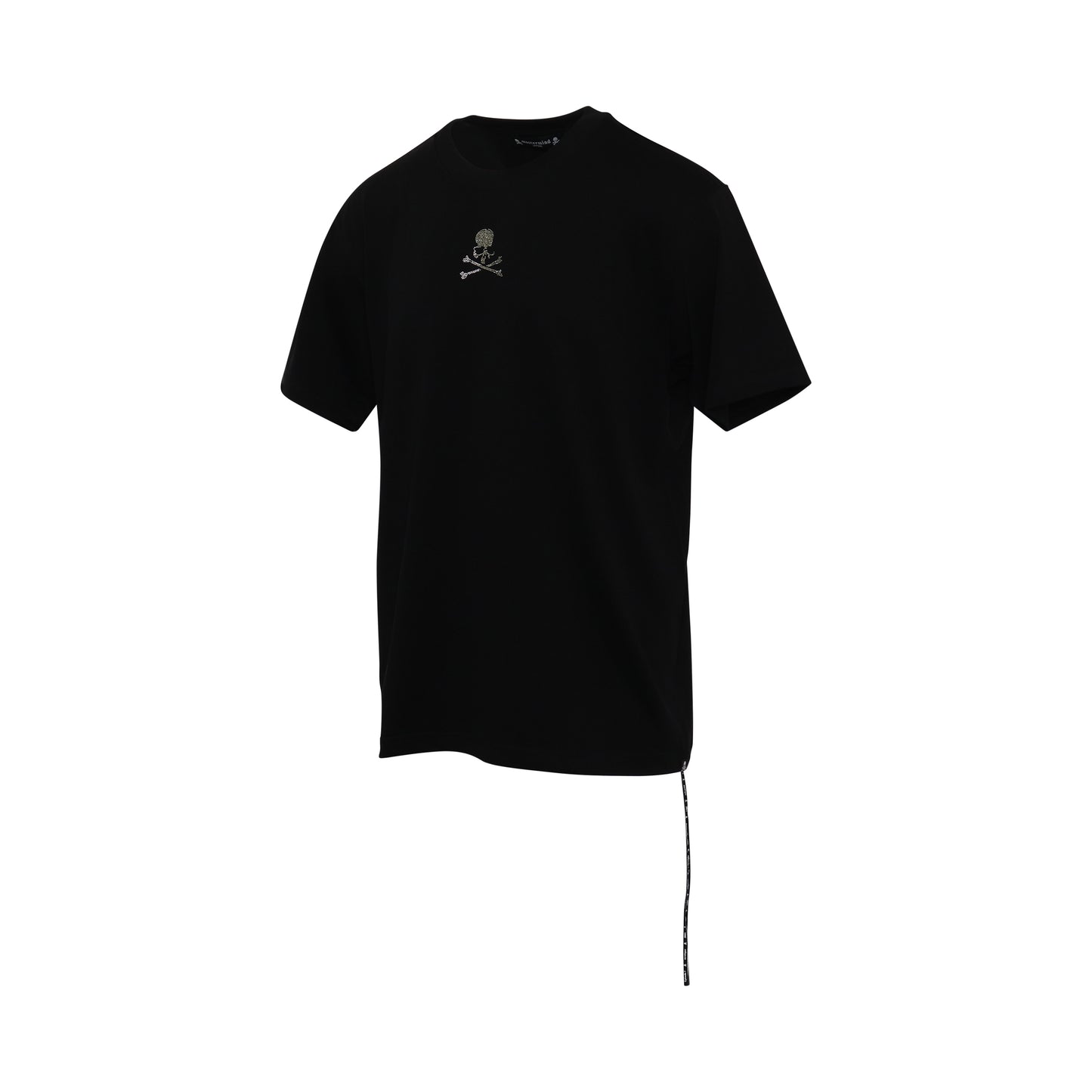 High Swarovski Skull Logo T-Shirt in Black