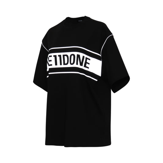 Reflective Logo T-Shirt in Black