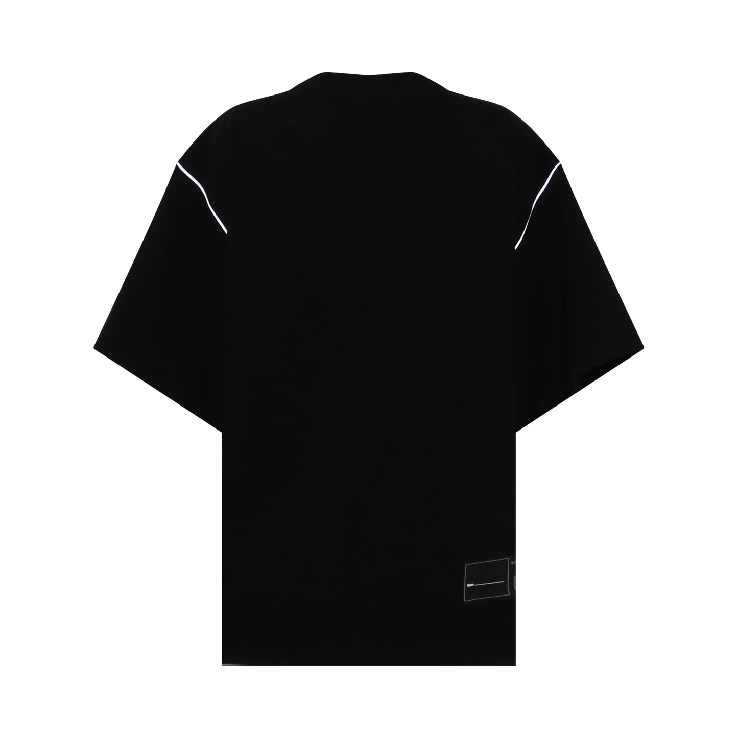 Reflective Logo T-Shirt in Black