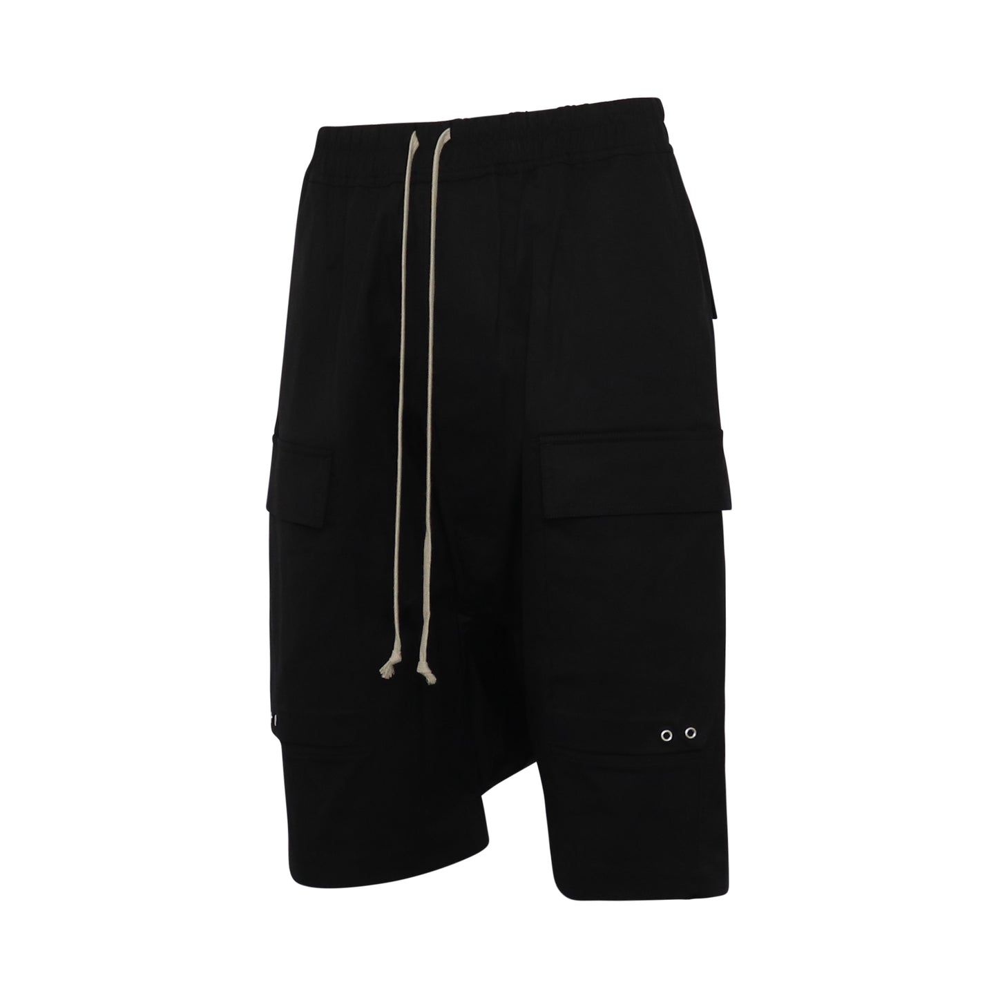 Classic Cargo Pods Shorts in Black