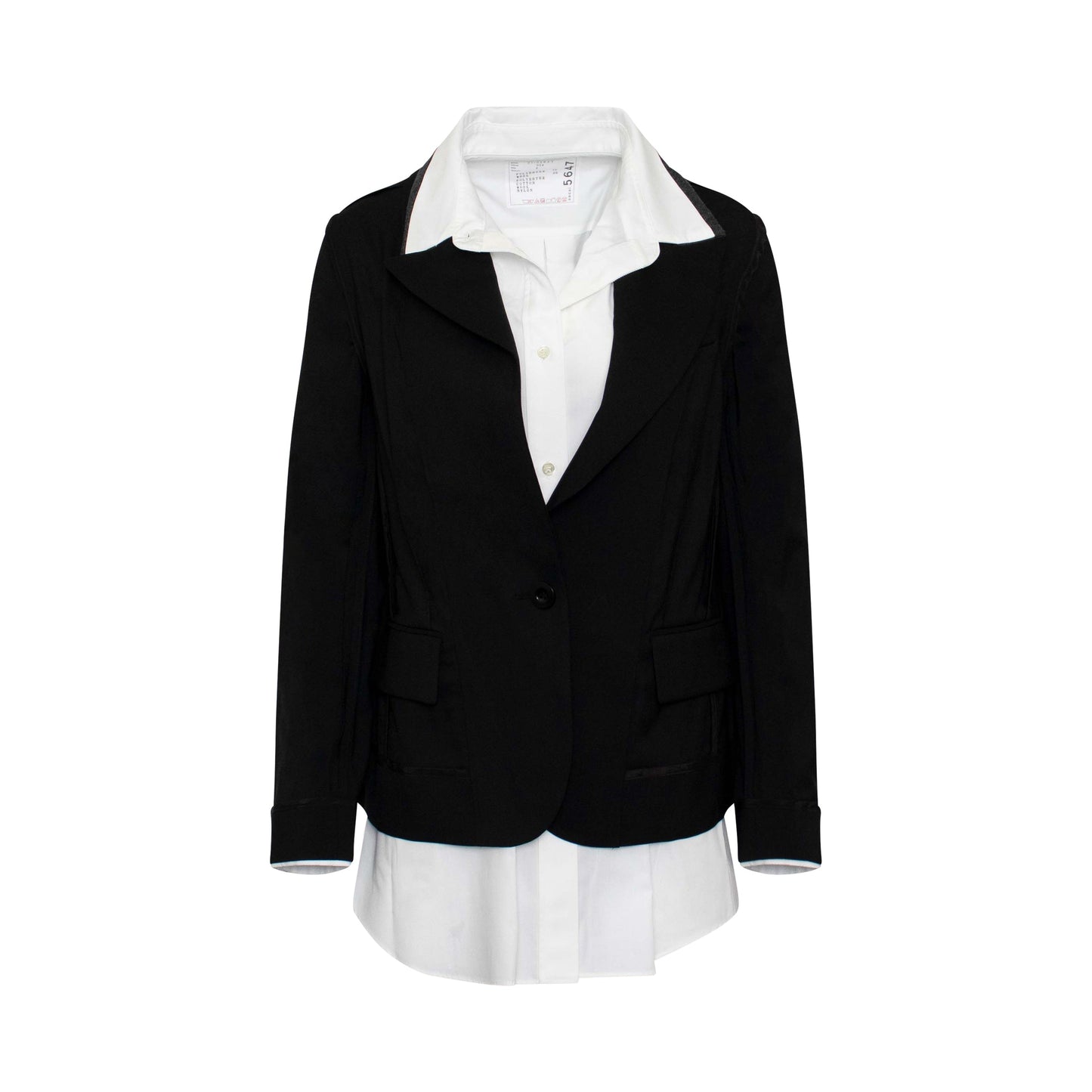 Suiting Mix Jacket in Black