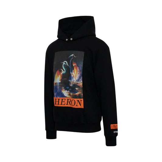 Heron Preston Heron Birds Hoodies in Black