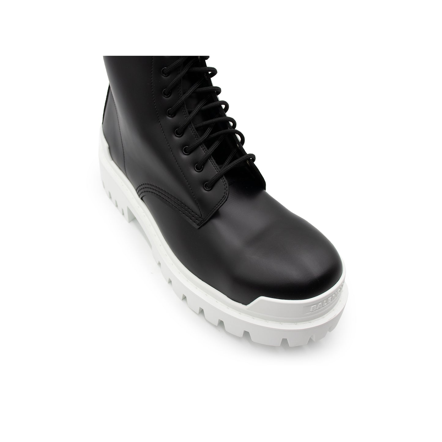 Strike Lace Up Boot in Black