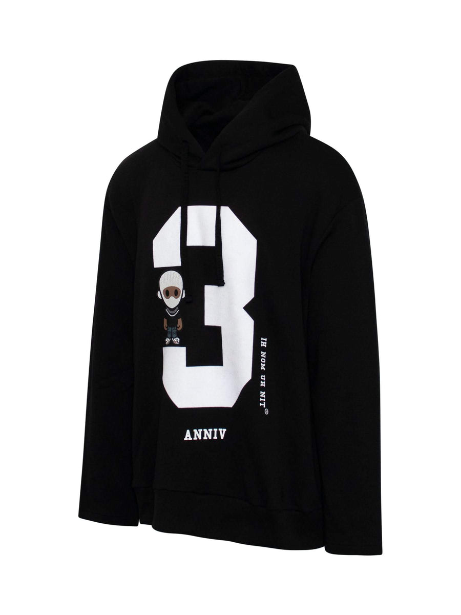 3 Future Hoodie in Black