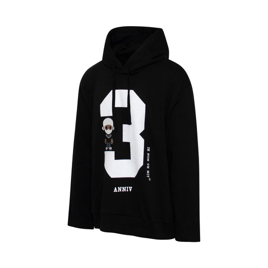 3 Future Hoodie in Black