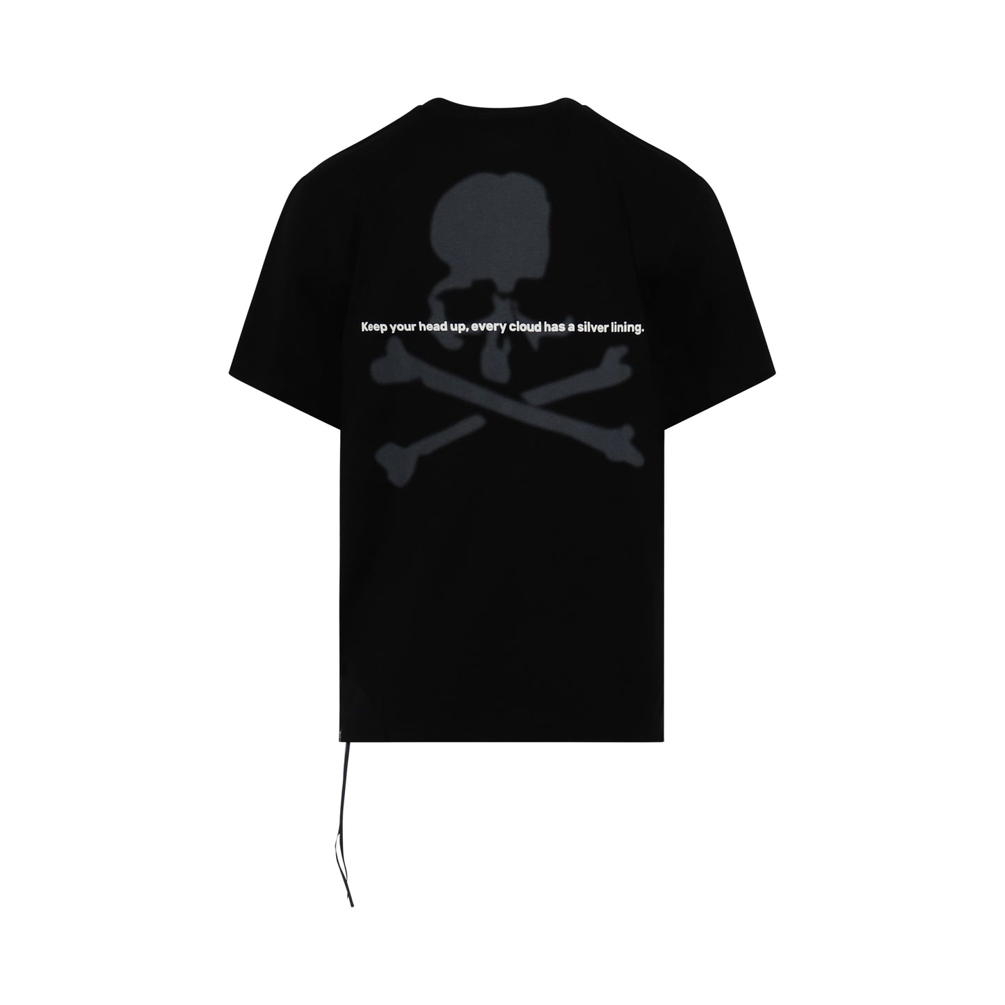 Be Strong Blur Logo T-Shirt in Black