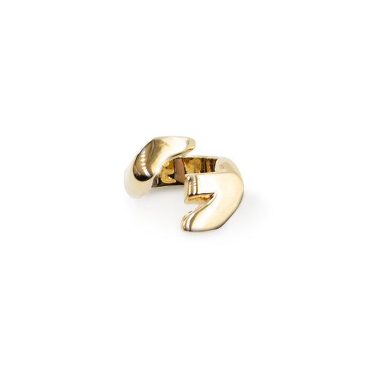 G Chain Gold Open Ring in Gold