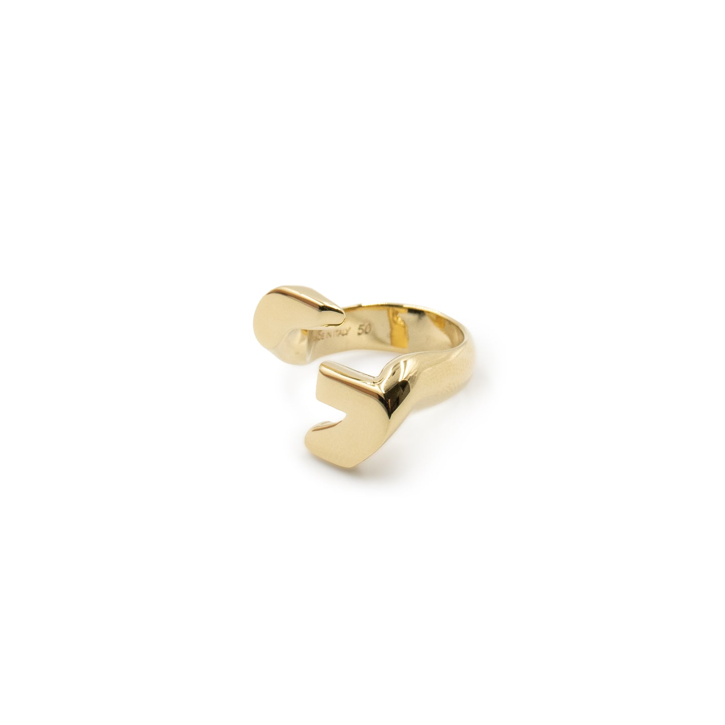 G Chain Gold Open Ring in Gold