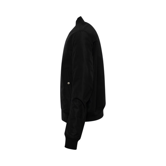 Reversible Bomber Jacket in Black