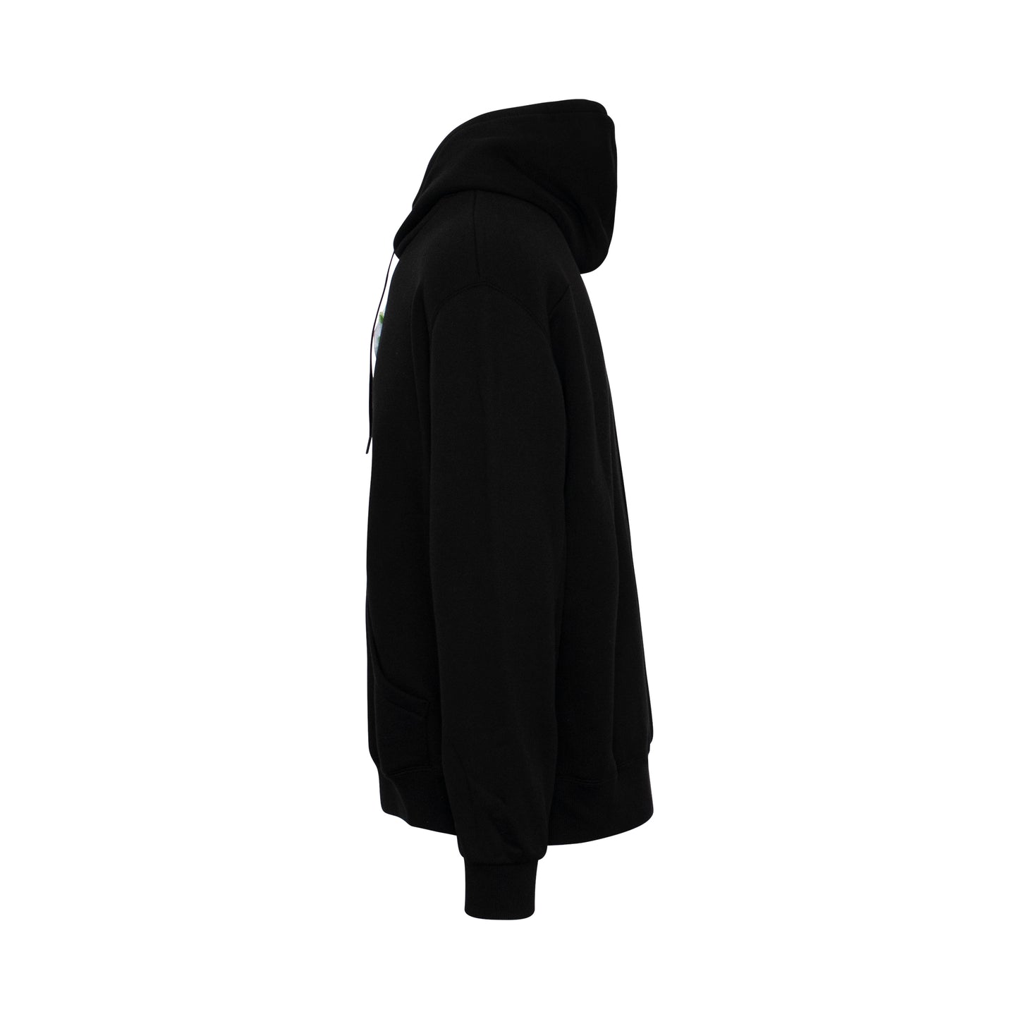Puppet Embroidery Hoodie in Black