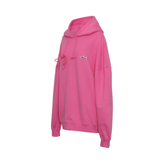 Wappen Logo Hoodie in Pink