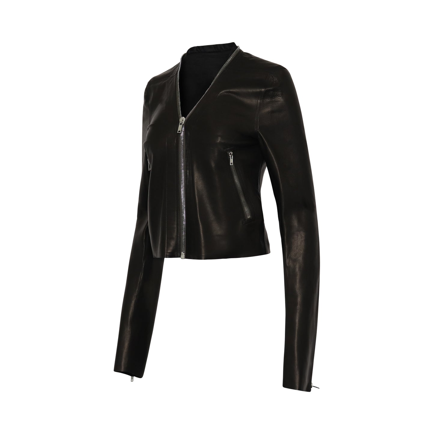 Klaus Leather Jacket in Black