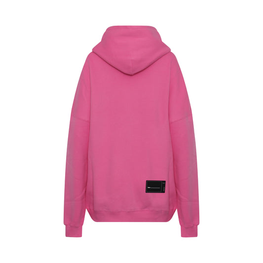 Wappen Logo Hoodie in Pink