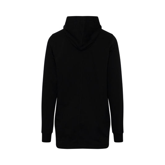 Rick Owens Classic Hoodie in Black BA 09