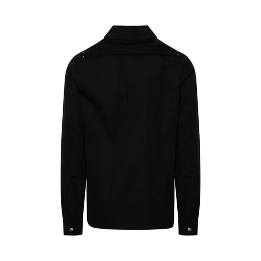 Rick Owens Outershirt Jacket in Black TE