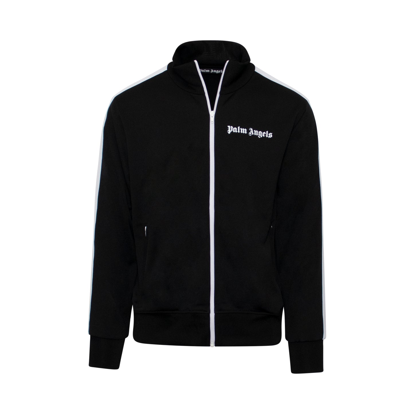 Classic Track Jacket in Black/White