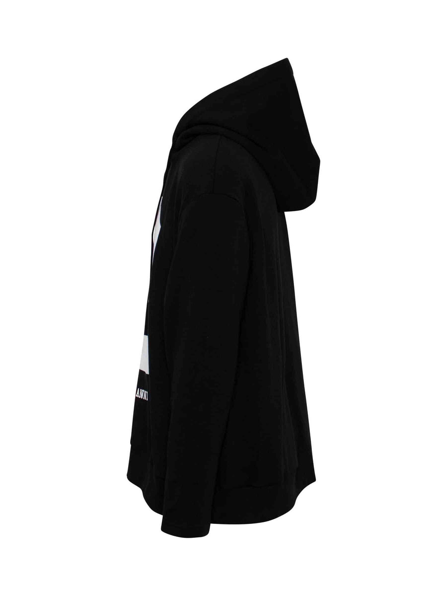 3 Eleven Hoodie in Black