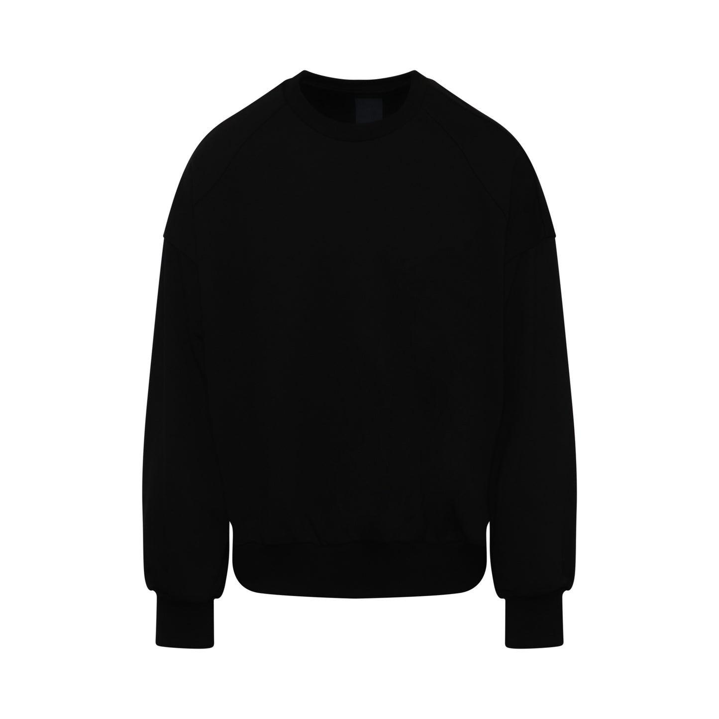 Juunj Oversize Graphic Sweatshirt in Black