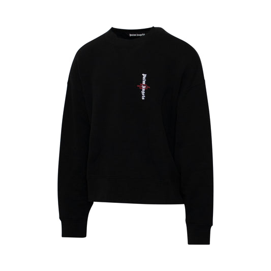 Statement Logo Knitwear in Black