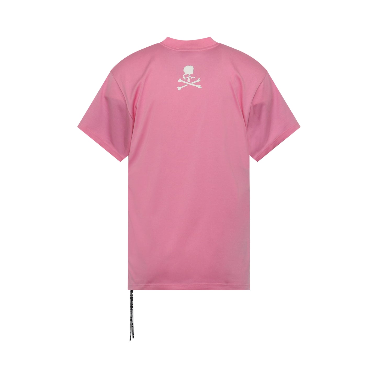 2 Colors Logo T-Shirt in Black/Pink