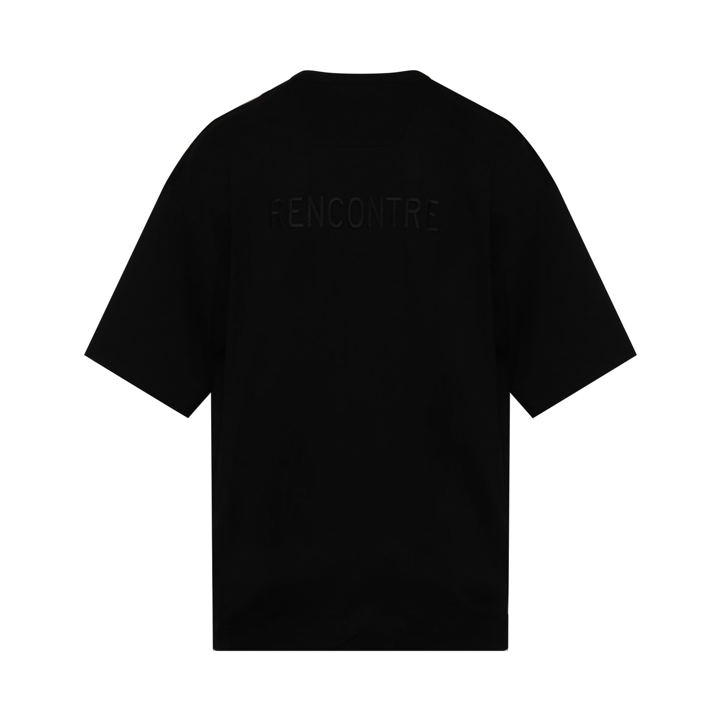 Oversize Rencontre T-Shirt in Black